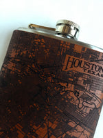 Load image into Gallery viewer, Houston Map Flask