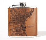 Load image into Gallery viewer, Milwaukee Map Flask
