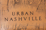 Load image into Gallery viewer, Nashville Map Clutch