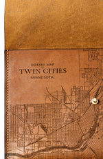 Load image into Gallery viewer, Twin Cities Map Clutch