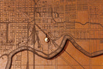 Load image into Gallery viewer, Indianapolis Map Clutch
