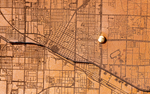 Load image into Gallery viewer, Las Vegas Map Clutch
