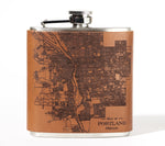 Load image into Gallery viewer, Portland, Oregon Map Flask

