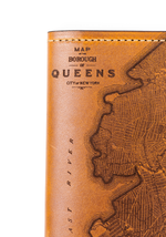 Load image into Gallery viewer, Queens Map Passport Wallet
