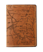 Load image into Gallery viewer, Santa Fe Map Passport Wallet
